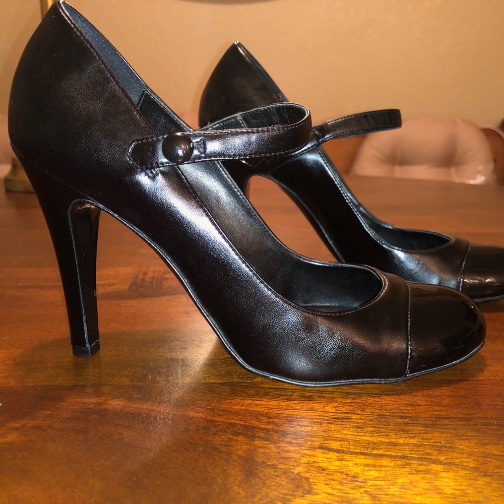 Black Stella McCartey Mary Janes